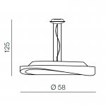 Подвесной светильник Azzardo Circulo 58 AZ0989