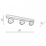 Спот Azzardo Pera 3 AZ1251