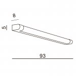 Подсветка для зеркал Azzardo Margot 930 AZ1305