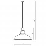 Подвесная люстра Azzardo New axel AZ1351