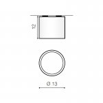Потолочный светильник Azzardo Alix AZ1357