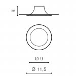 Встраиваемый светильник Azzardo Remi AZ1363