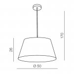 Подвесная люстра Azzardo Olav pendant AZ1392
