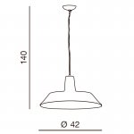 Подвесная люстра Azzardo Alexis AZ1404