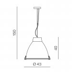 Подвесной светильник Azzardo Tyrian AZ1579