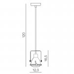 Подвесной светильник Azzardo Tobruk pendant AZ1585