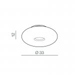 Накладной светильник Azzardo Optimus 33 AZ1598