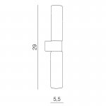Подсветка для зеркал Azzardo Gaia 2 AZ1603