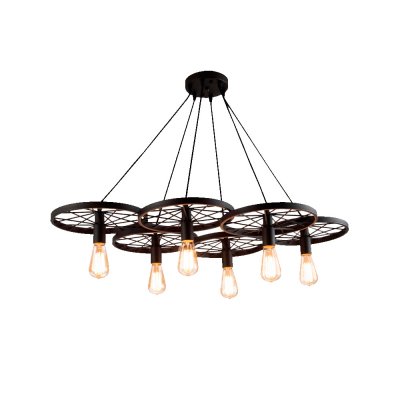 Подвесная люстра Azzardo Ranch 6 AZ1650 Подвесная люстра Azzardo Ranch 6 AZ1650