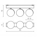 Спот Azzardo Jerry 3 12V AZ1723