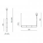 Подвесной светильник Azzardo Bamboo 3 pendant AZ1901