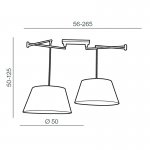 Потолочный светильник Azzardo Natalia AZ1923