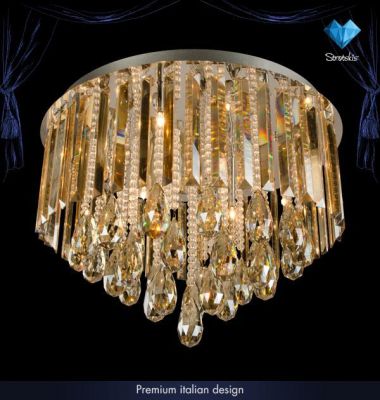 Люстра Eurosvet 100/12 тонированный