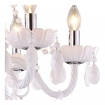 Люстра белая Arte lamp A3964LM-8WH Teatro