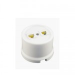 B1-302-21 BIRONI Пластик Бел Розетка комп.(RJ45) 2-ая
