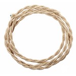 B1-424-075-50 (B1-424-075) BIRONI Витой провод 2*1,5, цвет слоновая кость глянец