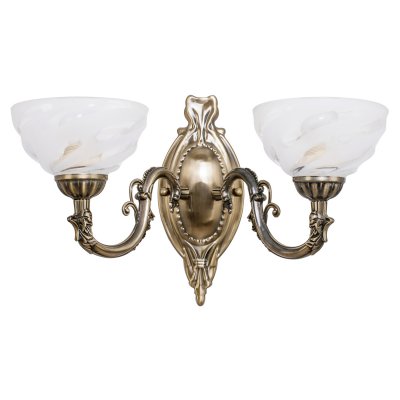 Светильник Ben Crezo B11023/2wAB+WOOD Светильник Ben Crezo B11023/2wAB+WOOD