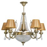 Светильник Ben Crezo B11036/5+3ABP BRW