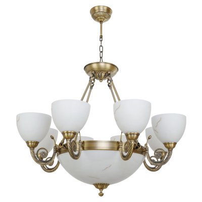 Светильник Ben Crezo B11148/8+4ABP WT