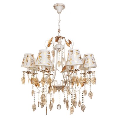 Люстра классическая с хрусталем B11155/8DWG WT BenCrezo