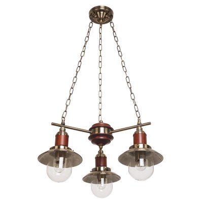 Светильник Ben Crezo B11162/3AB+WT