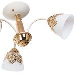 Светильник Ben Crezo B11191/3FGD+YL WT