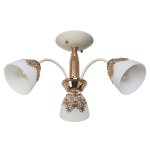 Светильник Ben Crezo B11191/3FGD+YL WT