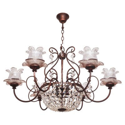 Светильник Ben Crezo B11193/6+3BR TEA Светильник Ben Crezo B11193/6+3BR TEA