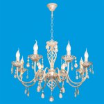 Люстра классическая с хрусталем B11195/8WG BenCrezo