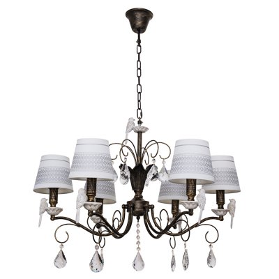 Светильник Ben Crezo B11262/6BG WT+GR