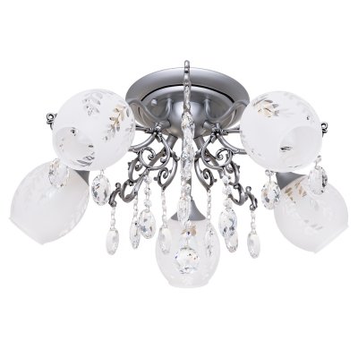 Светильник Ben Crezo B11274/5SV WT