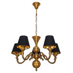 Светильник Ben Crezo B11296/5BGD BK