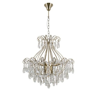 Люстра хрустальная B21076/7AB+CL BenCrezo Люстра хрустальная B21076/7AB+CL BenCrezo