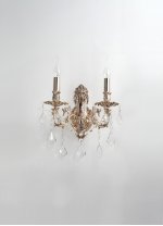 Светильник настенный бра Lucia Tucci BARLETTA W122.2 Coffe gold