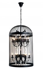 Люстра Birdcage D60 MAK interior BC08-12L Черный