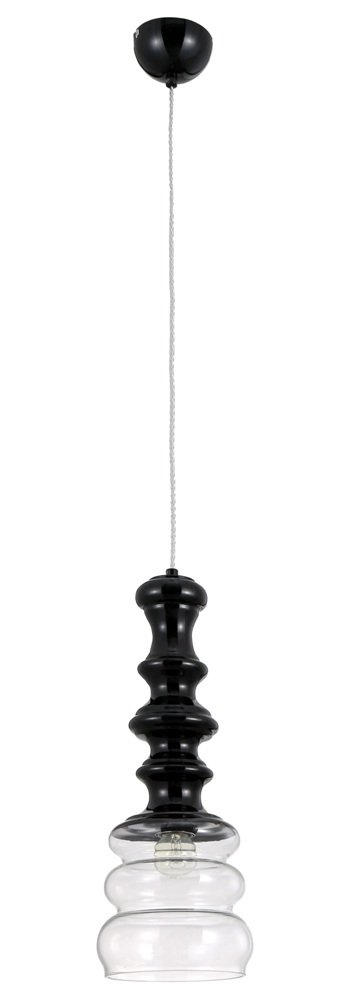 Светильник подвесной Crystal lux BELL SP1 BLACK 1180/201