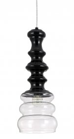 Светильник подвесной Crystal lux BELL SP1 BLACK 1180/201