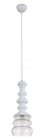 Светильник подвесной Crystal lux BELL SP1 WHITE 1182/201