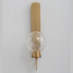 Светильник настенный бра Crystallux BELLA AP1 BRASS BELLA