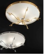 Потолочный светильник Masiero BELLE EPOKE PL3 Chromo Lucido-Foglia Argento