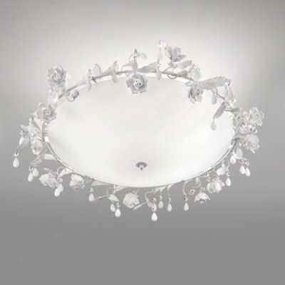 Потолочный светильник Masiero BIANCAROSA PL4 60 Bianco Opaco Потолочный светильник Masiero BIANCAROSA PL4 60 Bianco Opaco