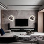 Светильник настенный бра Crystallux BILBAO AP10W LED D300 WHITE BILBAO