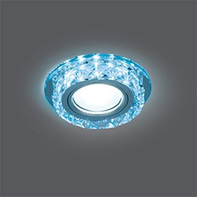 Светильник Gauss Backlight BL040 Кругл. Кристалл/Хром, Gu5.3, LED 4100K (BL040)
