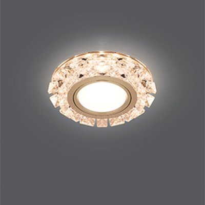 

Светильник Gauss Backlight BL049 Кругл. Кристалл/Хром, Gu5.3, LED 2700K, BL049