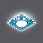 Светильник Gauss Backlight BL062 Квадрат. Кристалл/Хром, Gu5.3, LED 4100K (BL062)
