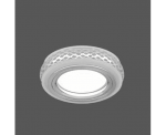 Светильник Gauss Backlight BL085 Кругл. Хром/Белый, Gu5.3, 3W, LED 3000K (BL085)