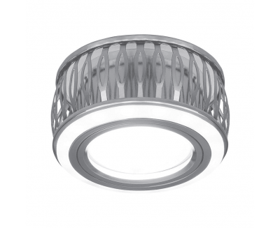 Светильник Gauss Backlight BL095 Кругл. Хром/Белый, Gu5.3, 3W, LED 3000K Светильник Gauss Backlight BL095 Кругл. Хром/Белый, Gu5.3, 3W, LED 3000K