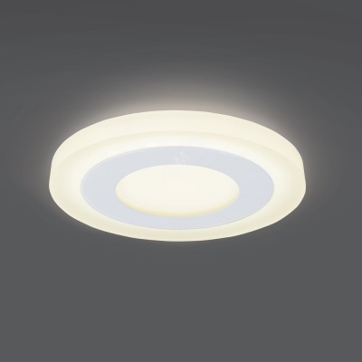 

Светильник Gauss Backlight BL114 Кругл. Акрил, 3+3W, LED 3000K, ?105,