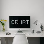 Настольная светодиодная лампа BL1325 GREY Gerhort