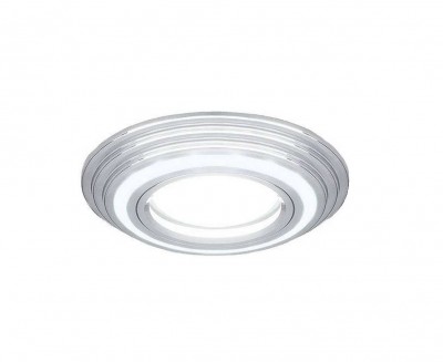 Светильник Gauss Backlight BL138 Кругл. Хром. Gu5.3, 3W, LED 3000K (BL138)